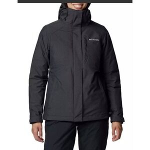 Columbia Nordic Point III Interchange 3-in-1 Jacket Black Women's XL NWT